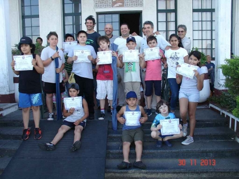 Finalizó el ciclo 2013 de la Escuela de Pesca para Niños