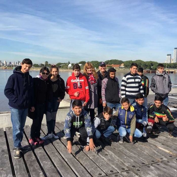 Nos visitaron alumnos de la E.S.B. N° 80 de Glew