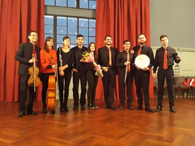 Presentación del Ensamble Tempus en concierto