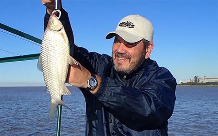 Pesca de bogas en Sede Central. Nota en Pescadores en la red