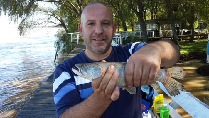 Pesca en el Guazú