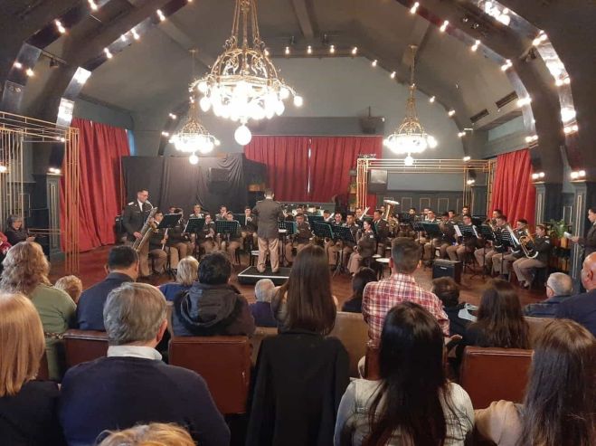 Concierto de la Banda de Música de la Escuela de Gendarmería Nacional Argentina