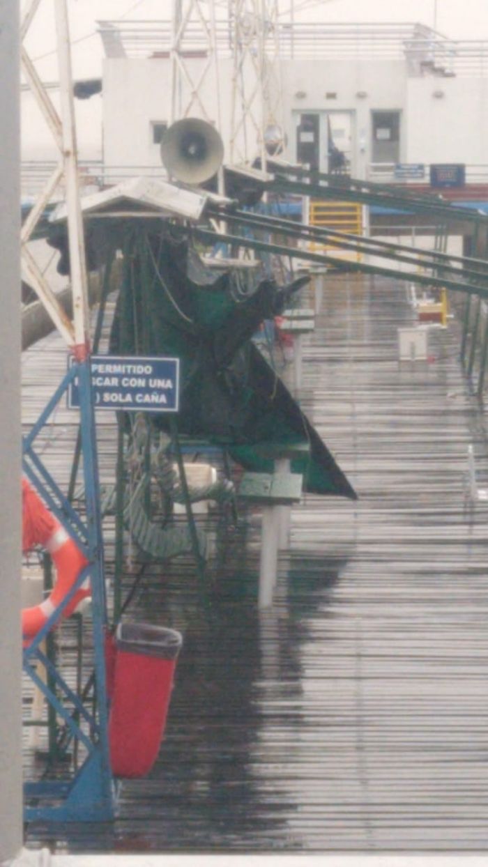 Con la tormenta del sábado a la mañana sufrieron su rotura varios toldos