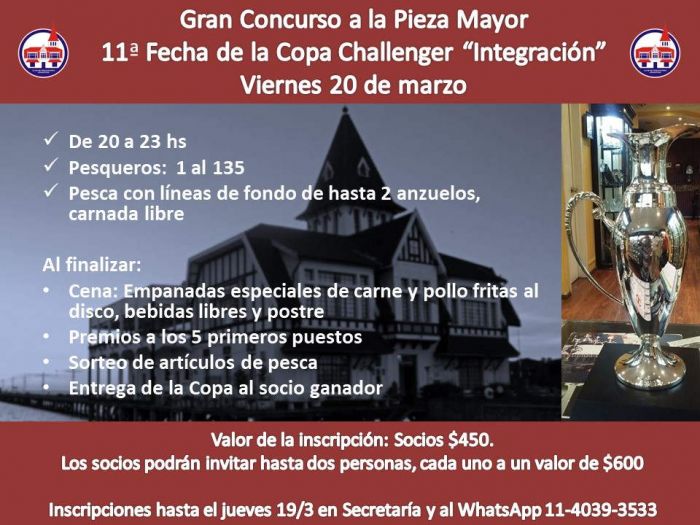 El viernes 20 de marzo por la noche, una nueva edición del Concurso a la Pieza Mayor