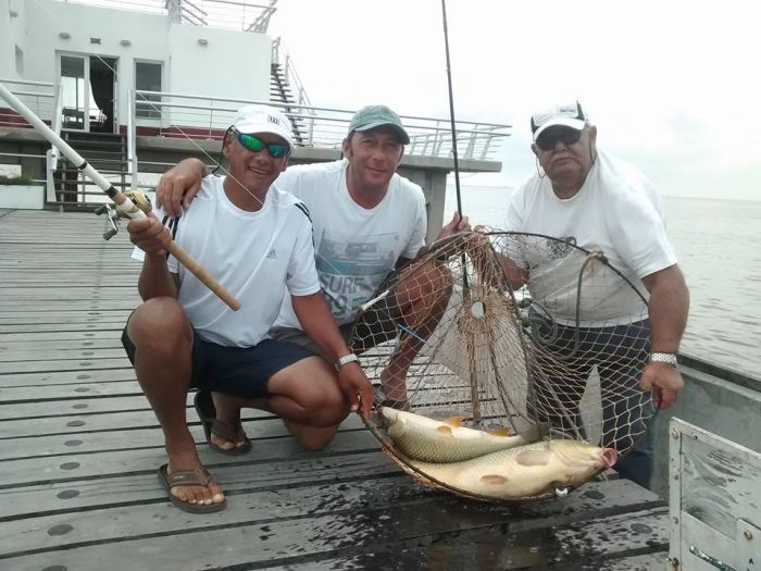 José Fleitas, Fabián Hernández y Ricardo Delgadillo