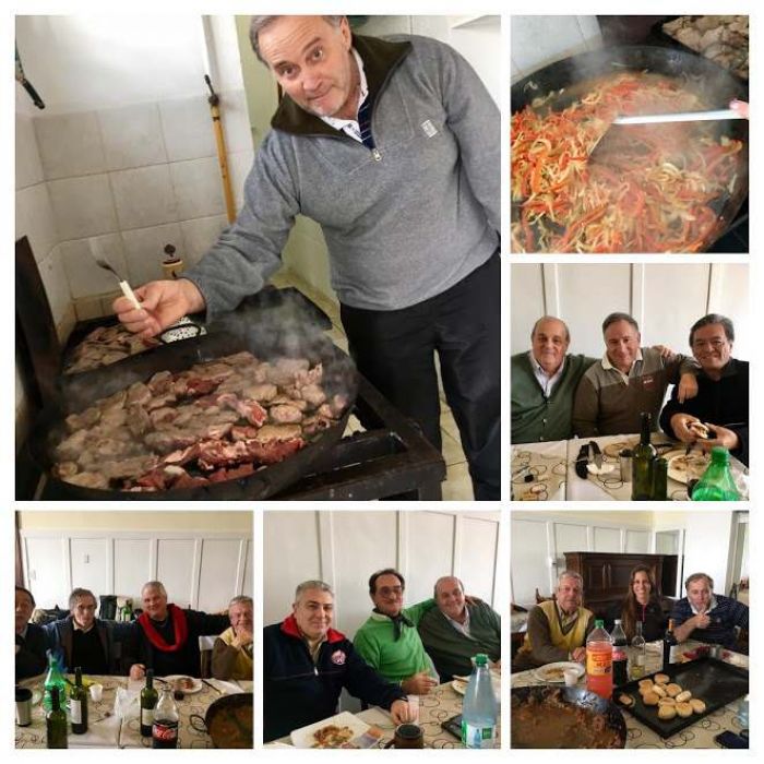 La cocina y el comedor para socios