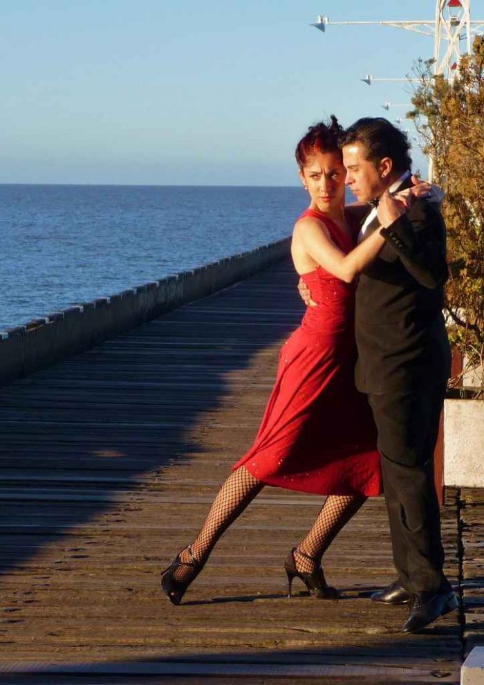 Clases de tango en el Club