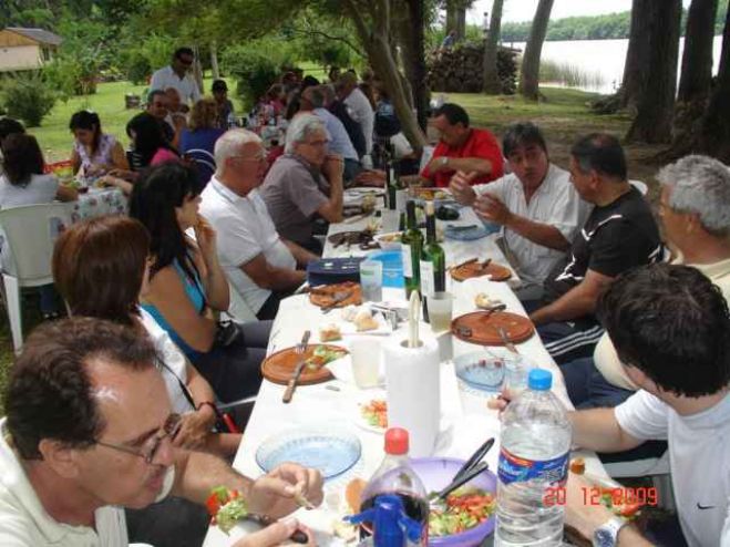 Asado en Barca Grande