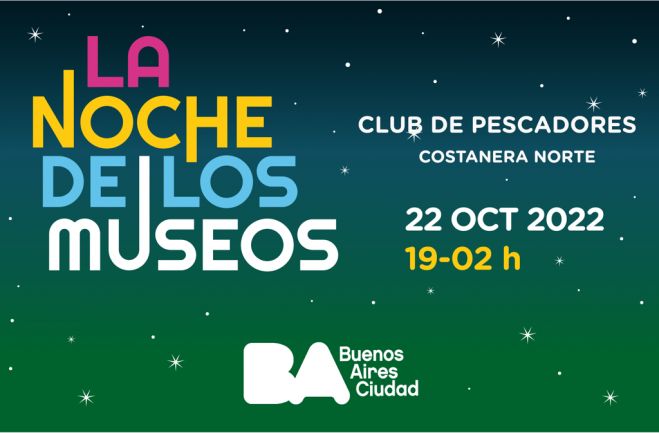 El sábado 22 de octubre participaremos nuevamente en La Noche de los Museos