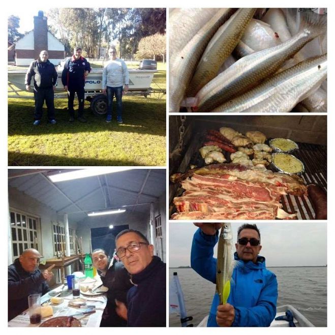 Pesca y asado en Chascomús