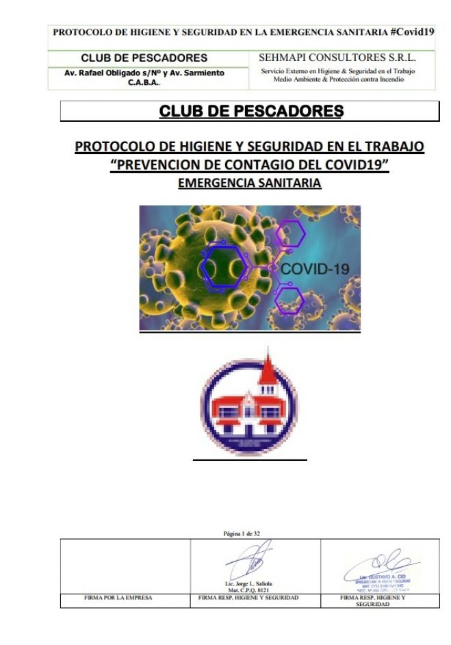 Protocolo COVID-19 en Higiene y Seguridad del Trabajo