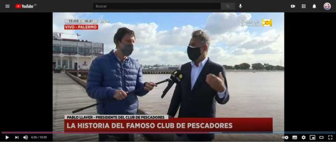Nos visitó el programa &quot;Hoy nos toca&quot; del Canal de la Ciudad