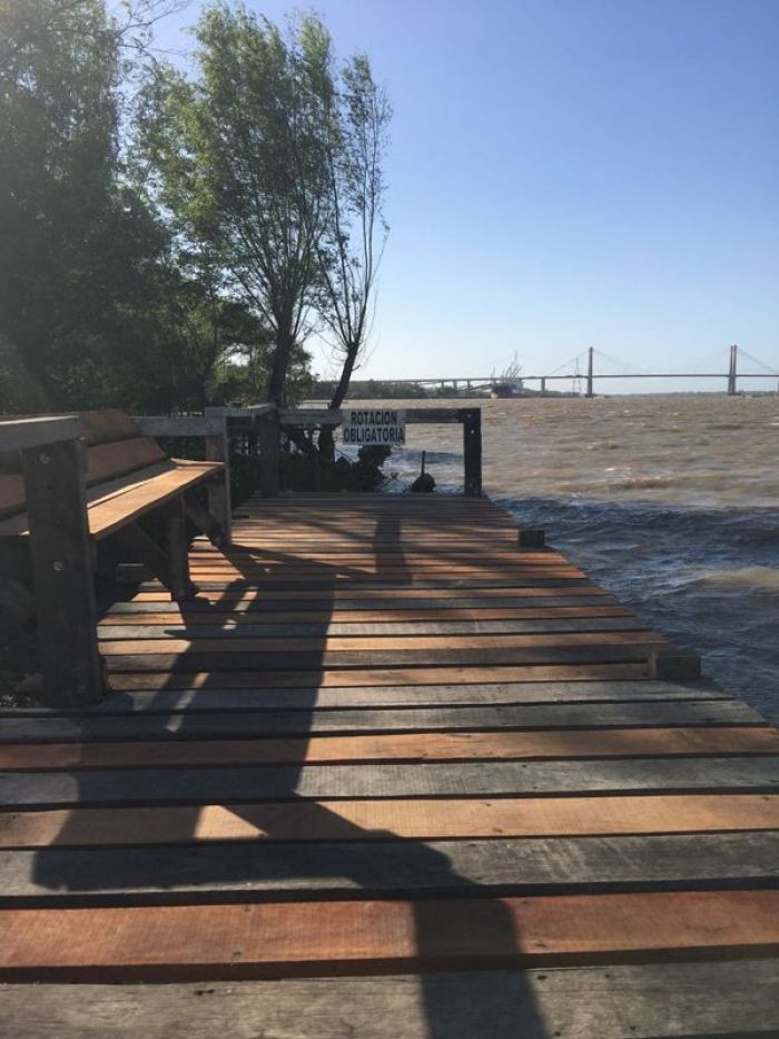 Muelle del Guazú completado en toda su extensión