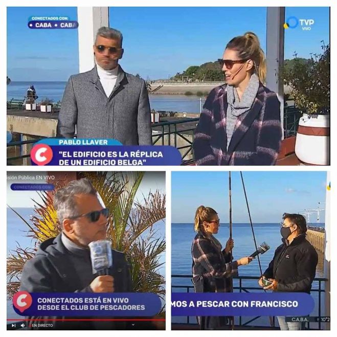 Nos visitó la TV Pública con su programa &quot;Conectados&quot;