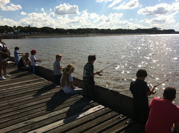 Comenzó la Escuela de Pesca para Niños