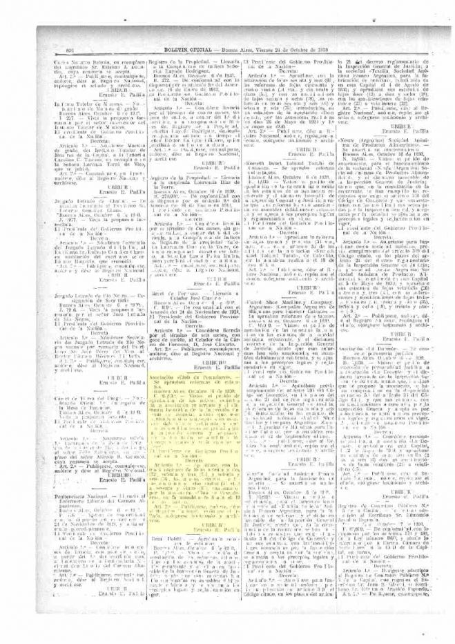 Historia del Club: 24 de octubre de 1930. Se aprueban reformas de estatutos.