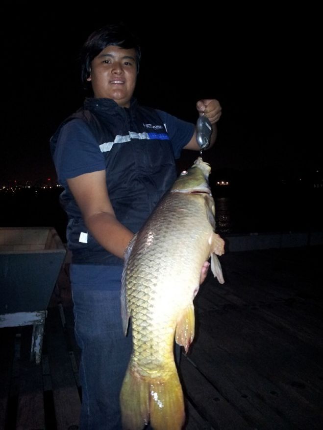 Jack Zheng, Carpa de 7 Kg.